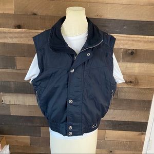 Marker Skiing Black Mens Vest Vintage‎ Size Small